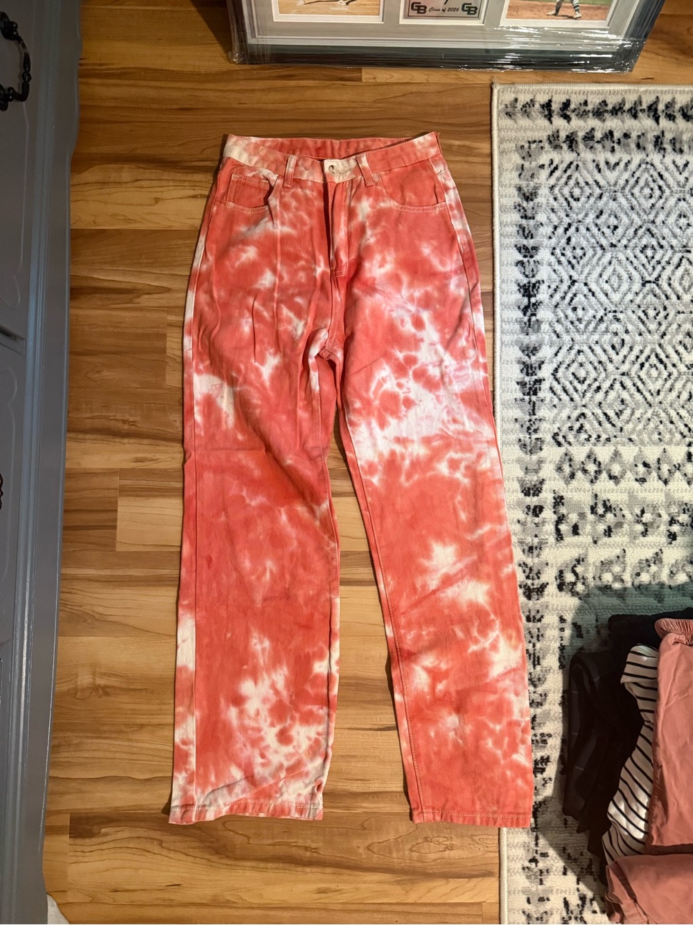 Women’s tie dye jeans